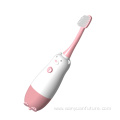 Timer battery powered electric baby toothbrush